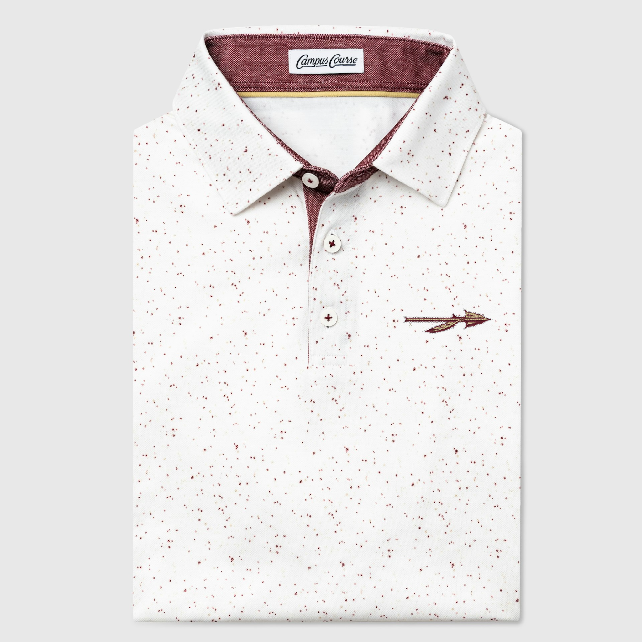 fsu dress shirt Florida State Seminoles Cutter & Buck Easy Care Stretch Oxford Stripe Mens Long Sleeve Button Down Shirt