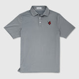 Rutgers Knight Emblem Sunday Polo - Charcoal