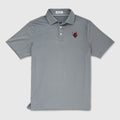 Rutgers Knight Emblem Sunday Polo - Charcoal
