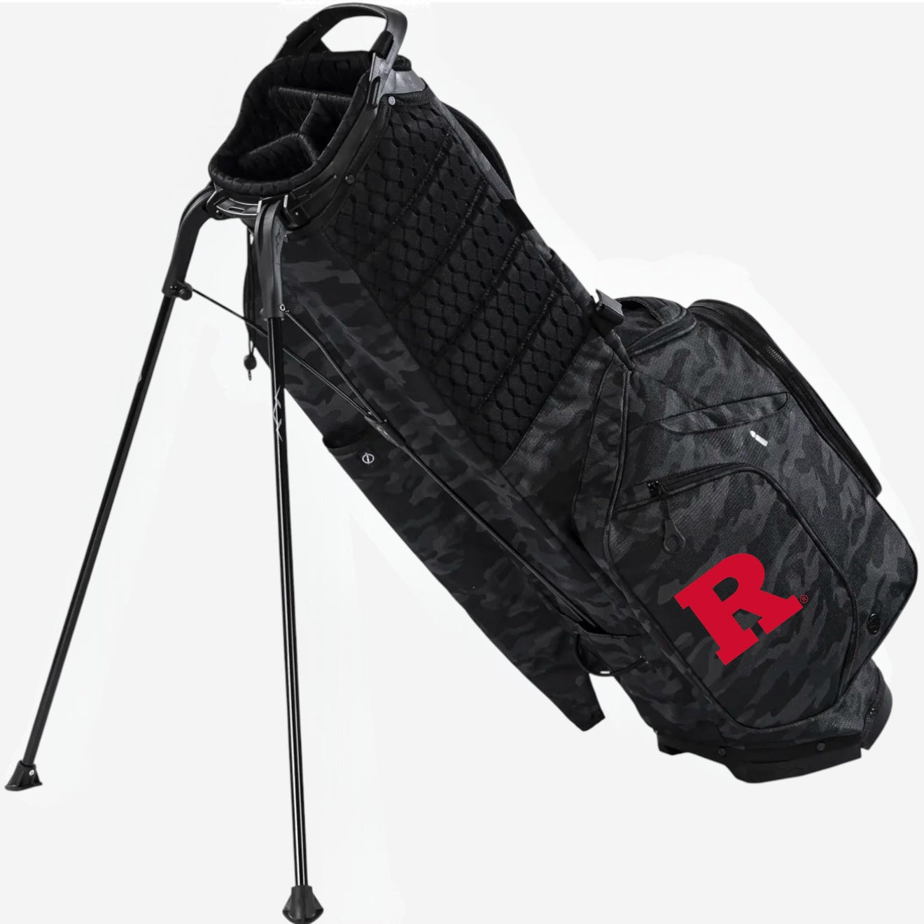 Rutgers GameDay Stand Bag - Black Camo