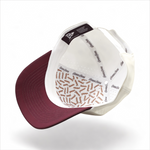 Florida State University  FSU Seminoles Tan and Garnet Rope Hat. Fairway Performance premium hat by Campus Course.