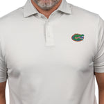 Sunday Polo in Stone with Florida Primary logo on chest