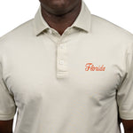 Sunday Polo in Sand with Florida Script on the chest