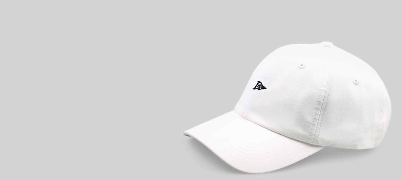 White hat with black Campus course logo