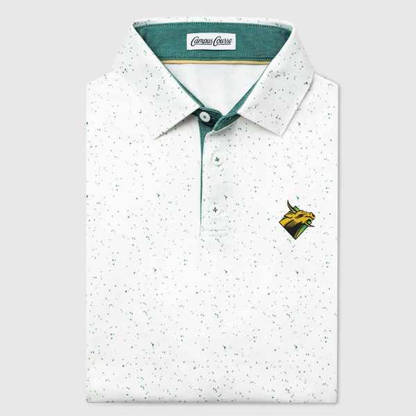 USF Vault RoboBull Stadium Speckle Whiteout Polo