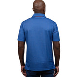 Won't Back Down Stadium Speckle polo orange and blue Tampa made