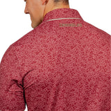 fsu floral polo with wordmark on neck